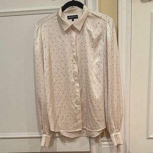 Generation Love Button Down White Blouse